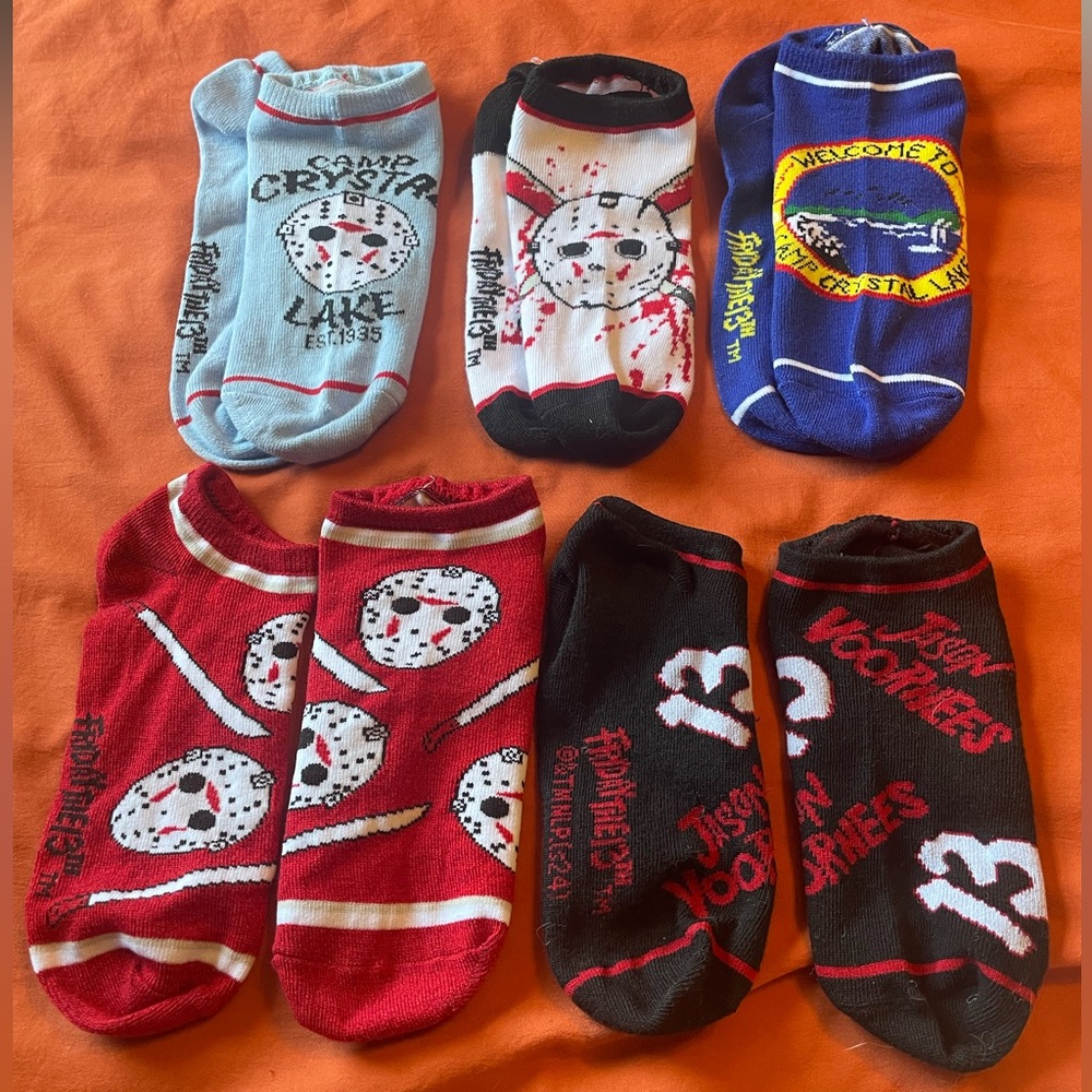 Friday the 13th sock set
